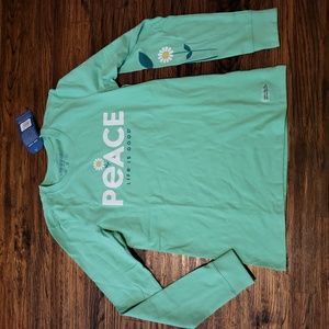 Life is Good women's t-shirt